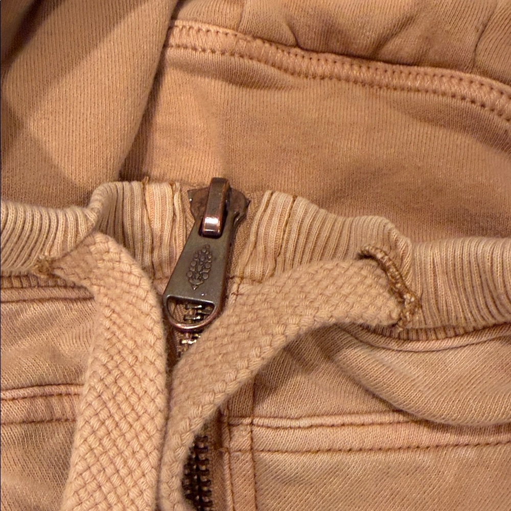 Free People All Your Love Solid Hoodie
Patchwork Slouchy Saddle Tan Size XS - Picture 8 of 12
